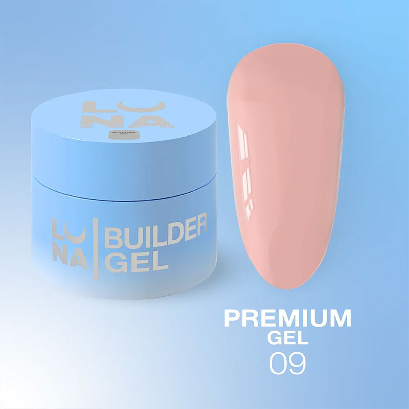 Builder gel – Lunamoon Premium Gel Nr 9 – 15 ml