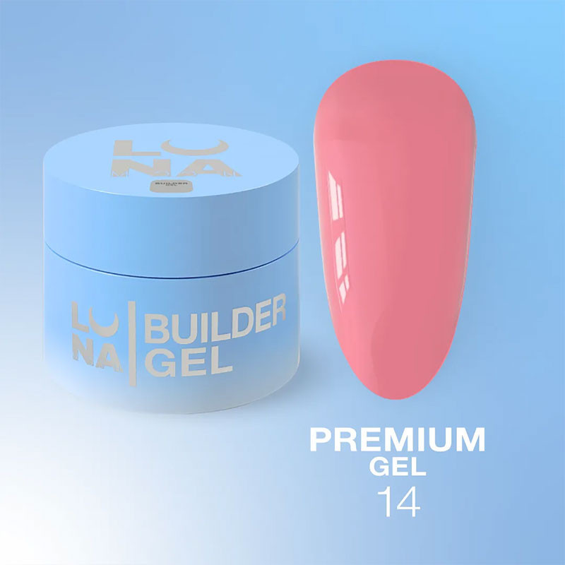 Builder gel – Lunamoon Premium Gel Nr 14 – 15 ml