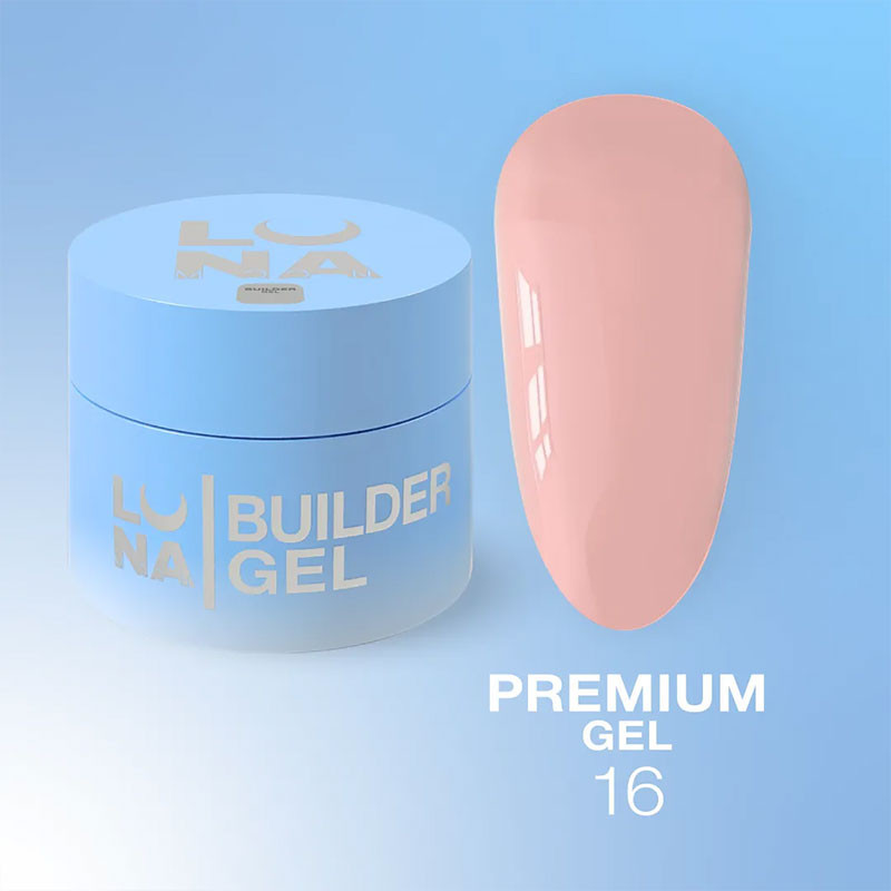Builder gel – Lunamoon Premium Gel Nr 16 – 15 ml