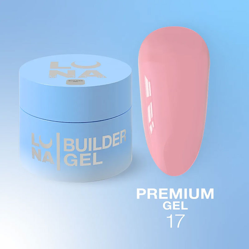 Builder gel – Lunamoon Premium Gel Nr 17 – 15 ml