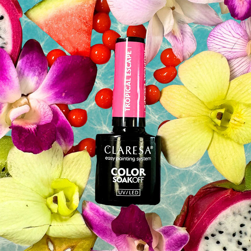 Farbgel-Lack – Claresa – Tropical Escape № 1, 5 g