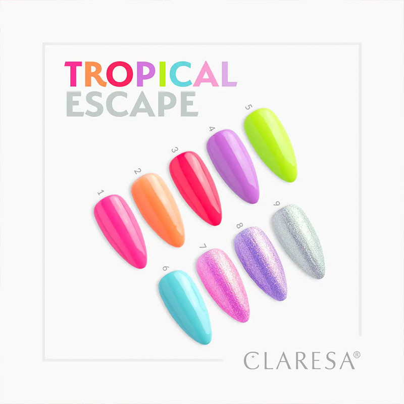 Farbgel-Lack – Claresa – Tropical Escape № 3, 5 g