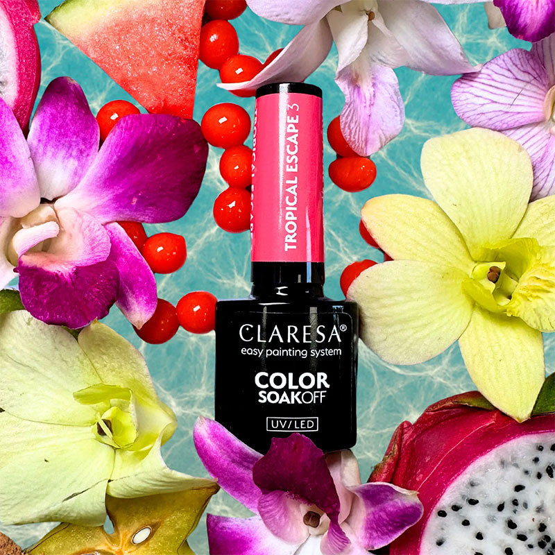 Farbgel-Lack – Claresa – Tropical Escape № 3, 5 g