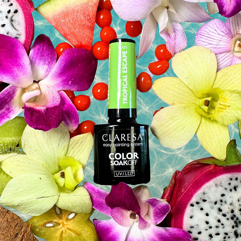 Farbgel-Lack – Claresa – Tropical Escape № 5, 5 g