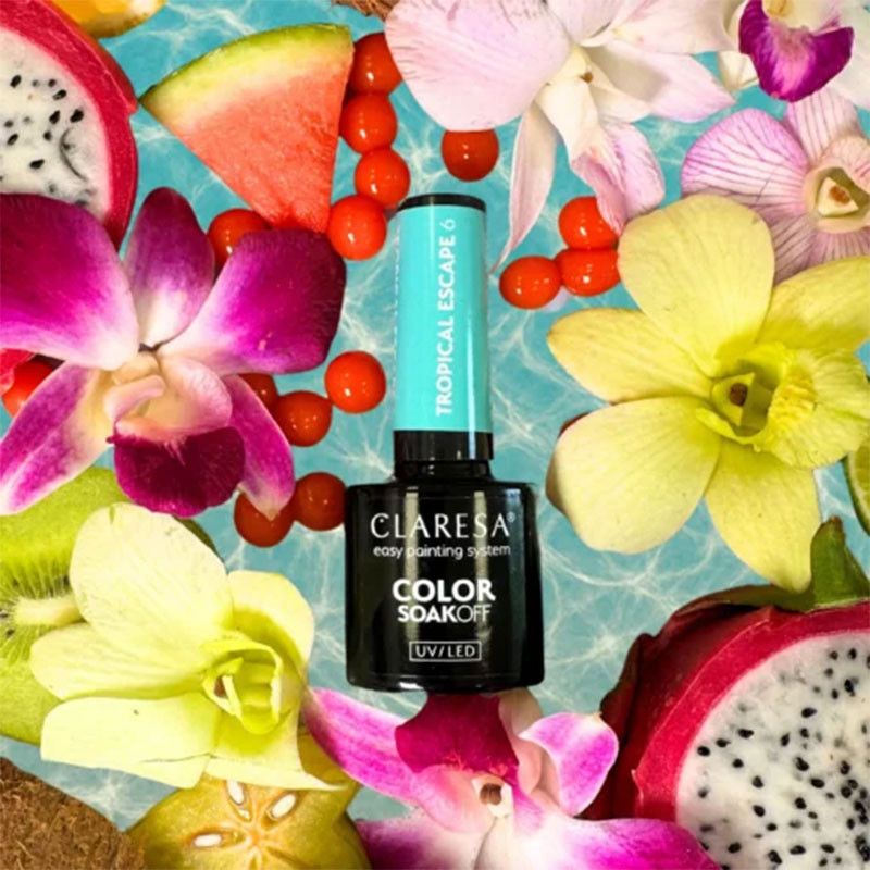 Farbgel-Lack – Claresa – Tropical Escape № 6, 5 g