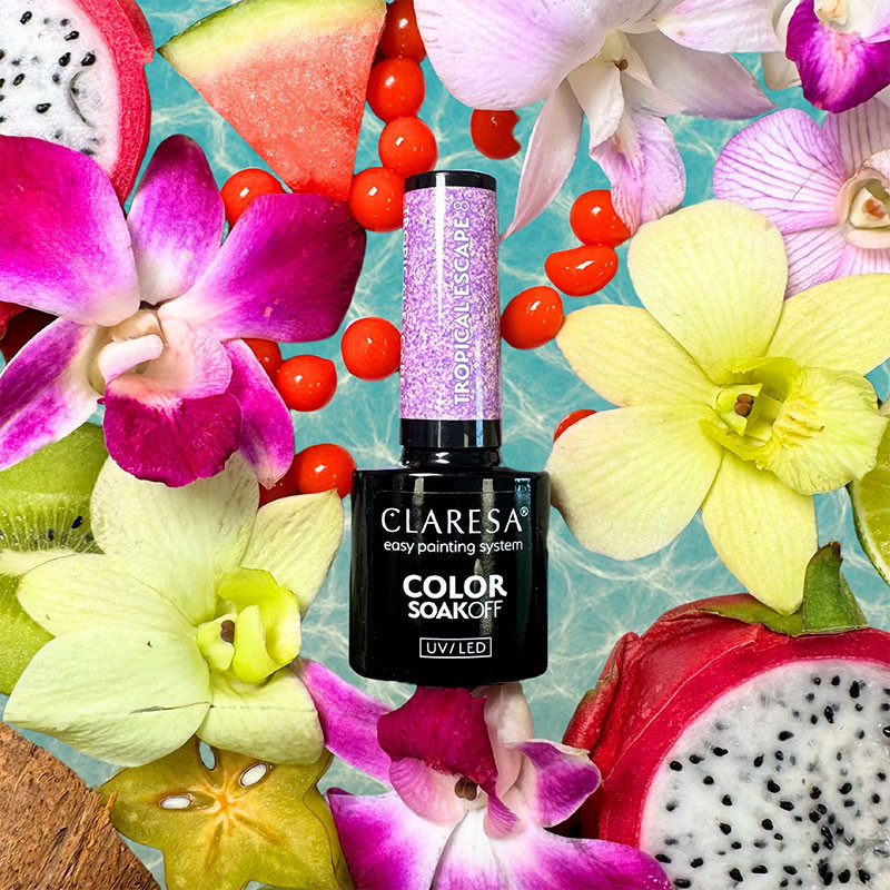 Farbgel-Lack – Claresa – Tropical Escape № 8, 5 g