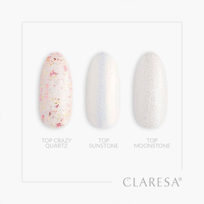 Верхнее покрытие Claresa Top Crazy Quartz (без липкого слоя) - 5 g