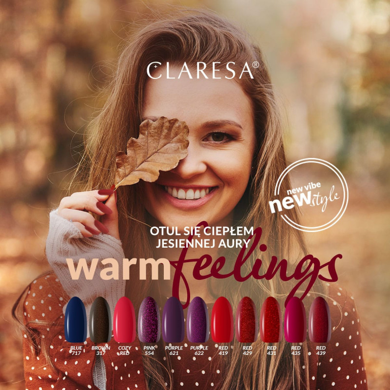 Цветной гель-лак Claresa Brown № 317, 5 ml