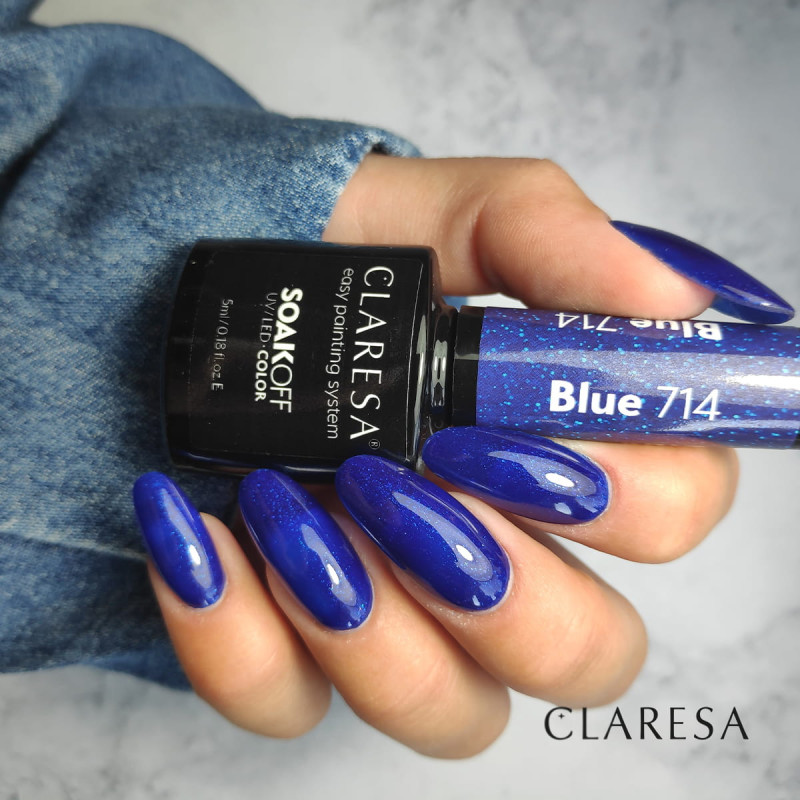 Gel polish – Claresa Blue № 714 – 5 ml