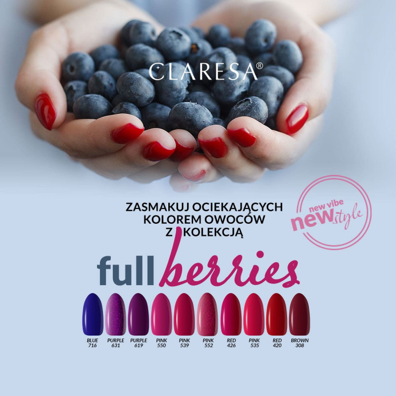 Gel polish – Claresa Blue № 710 – 5 ml