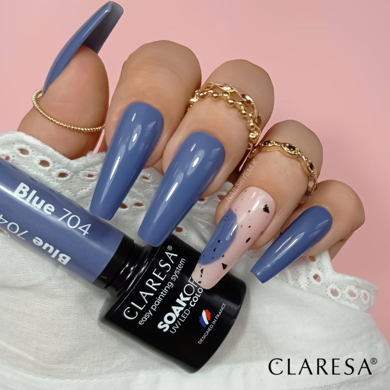 Gel polish – Claresa Blue № 704 – 5 ml
