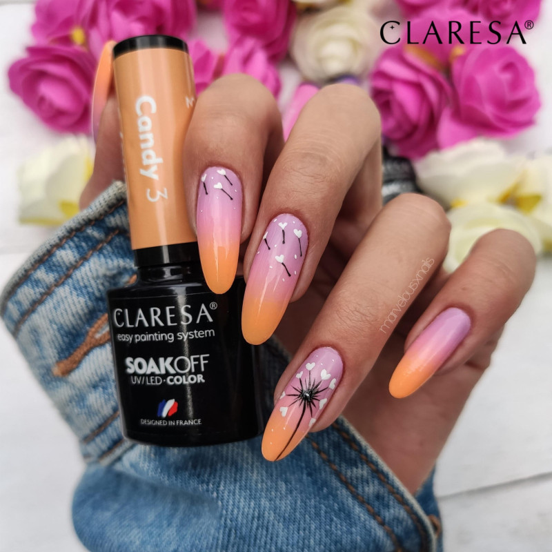 Gel polish – Claresa Candy № 3 – 5 ml