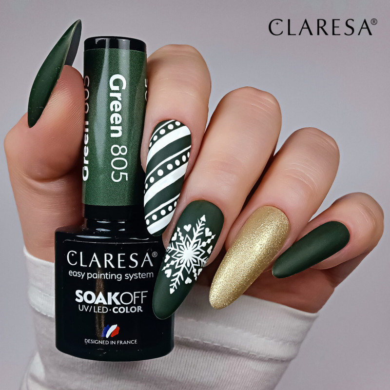 Gel polish – Claresa Green № 805 – 5 ml