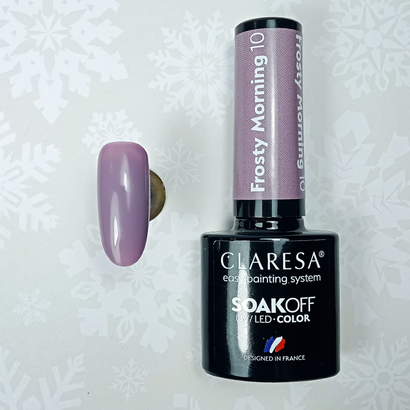 Цветной гель-лак Claresa Frosty Morning № 10, 5 ml