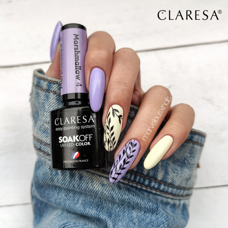 Gel polish – Claresa Marshmallow № 4 – 5 ml