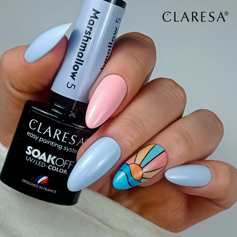 Gel polish – Claresa Marshmallow № 5 – 5 ml