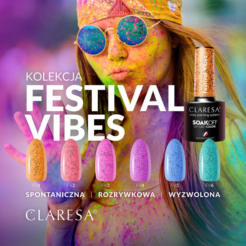 Gel polish – Claresa Festival Vibes № 2 – 5 ml