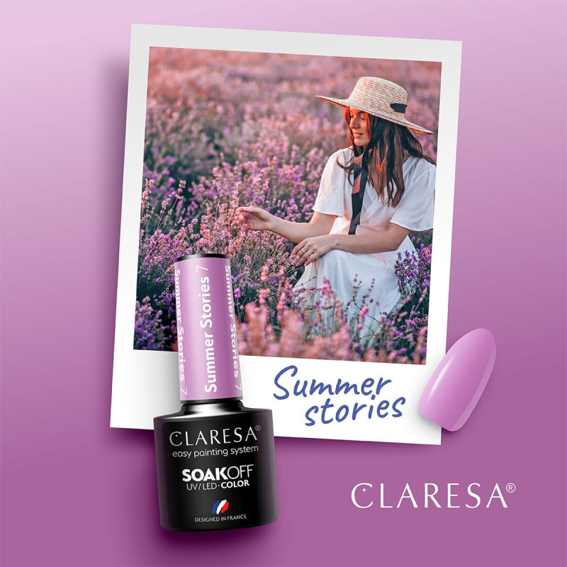 Gel polish – Claresa Summer Stories № 7 – 5 ml