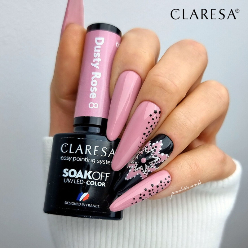 Gel polish – Claresa Dusty Rose № 8 – 5 ml