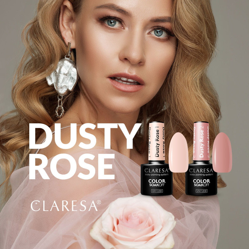 Gel polish – Claresa Dusty Rose № 1 – 5 ml