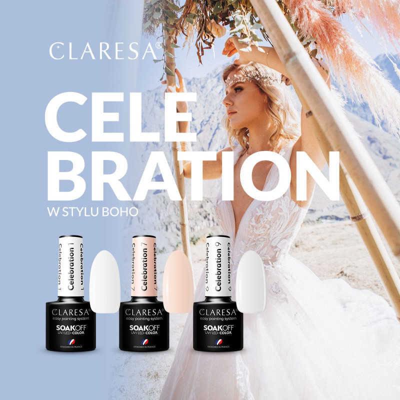 Gel polish – Claresa Celebration № 1 – 5 ml