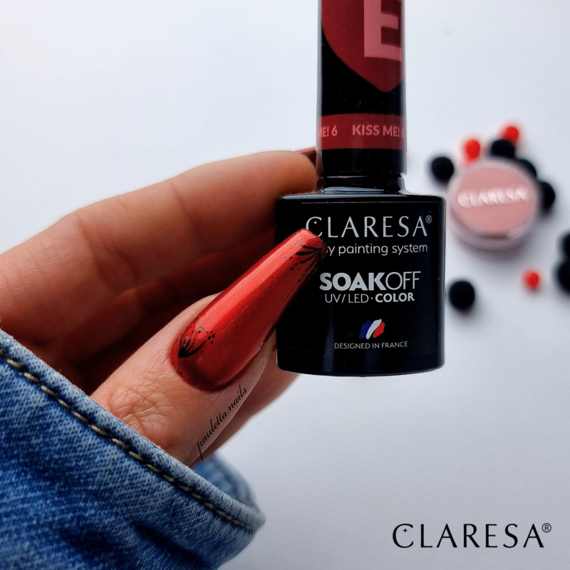 Gel polish – Claresa Kiss Me! № 6 – 5 ml