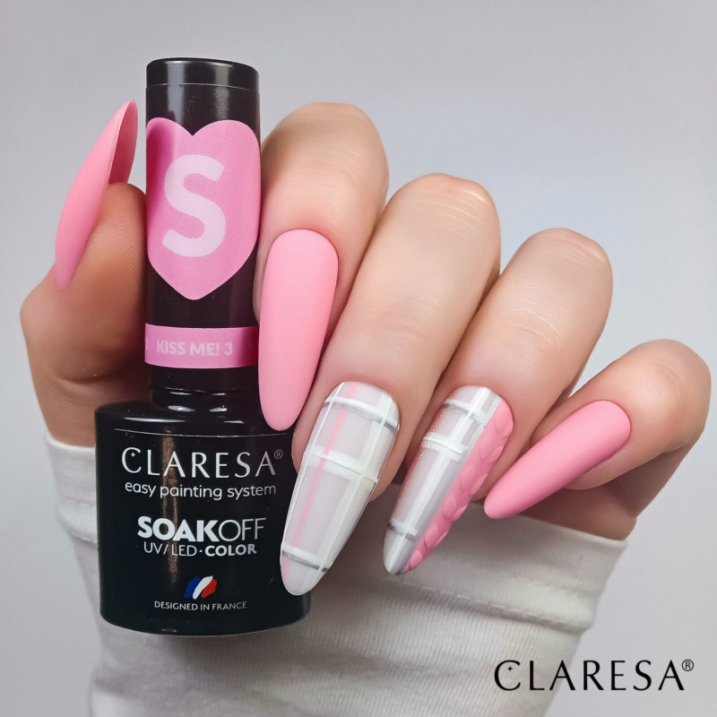 Gel polish – Claresa Kiss Me! № 3 – 5 ml