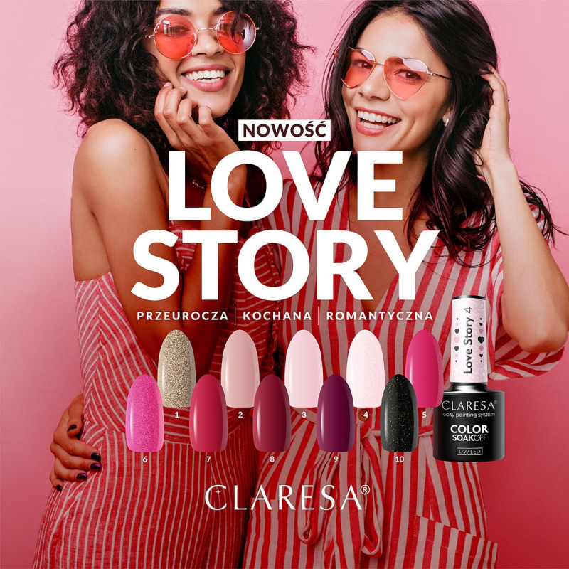 Gel polish – Claresa Love Story № 7 – 5 ml