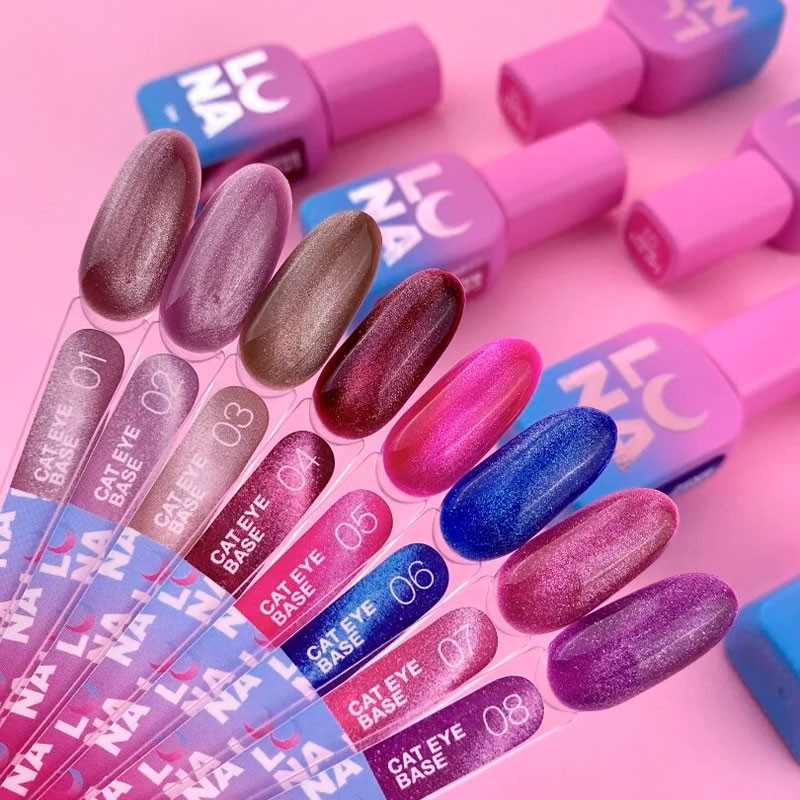Камуфлирующая база Lunamoon Cat Eye Base 08 – 13 ml