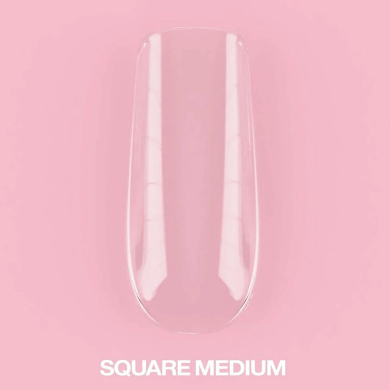 Гелевые типсы – LunaMoon Square Medium – 500 шт