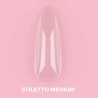 Гелевые типсы – LunaMoon Stiletto Medium – 500 шт