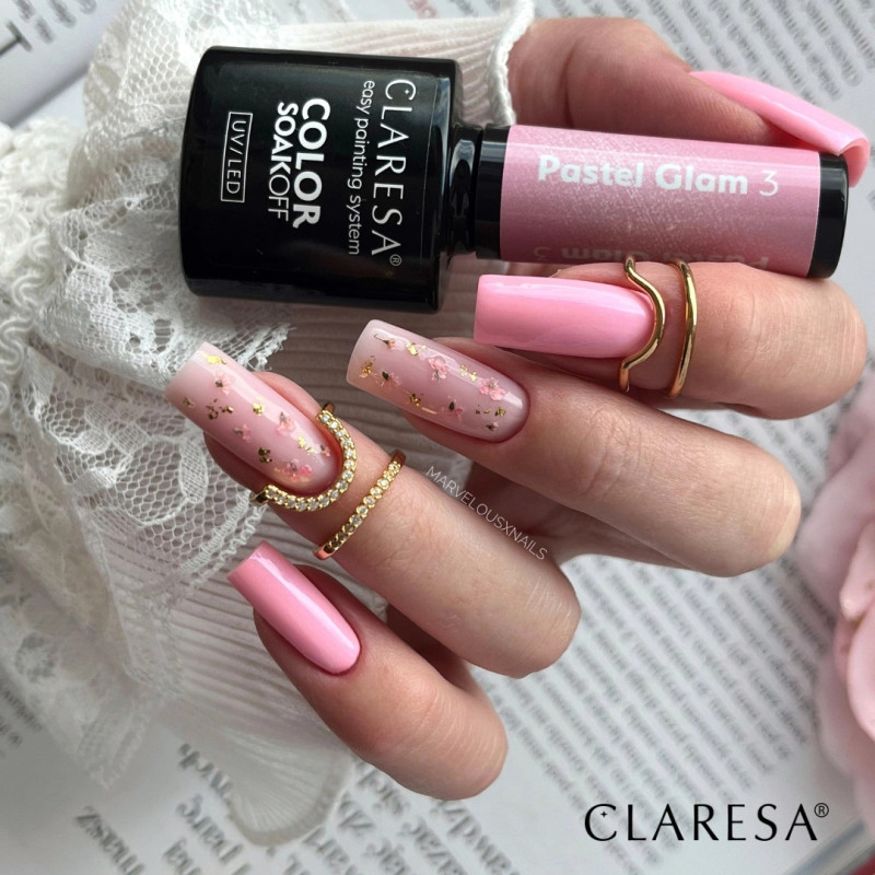 Gel polish – Claresa Pastel Glam 3 – 5 g