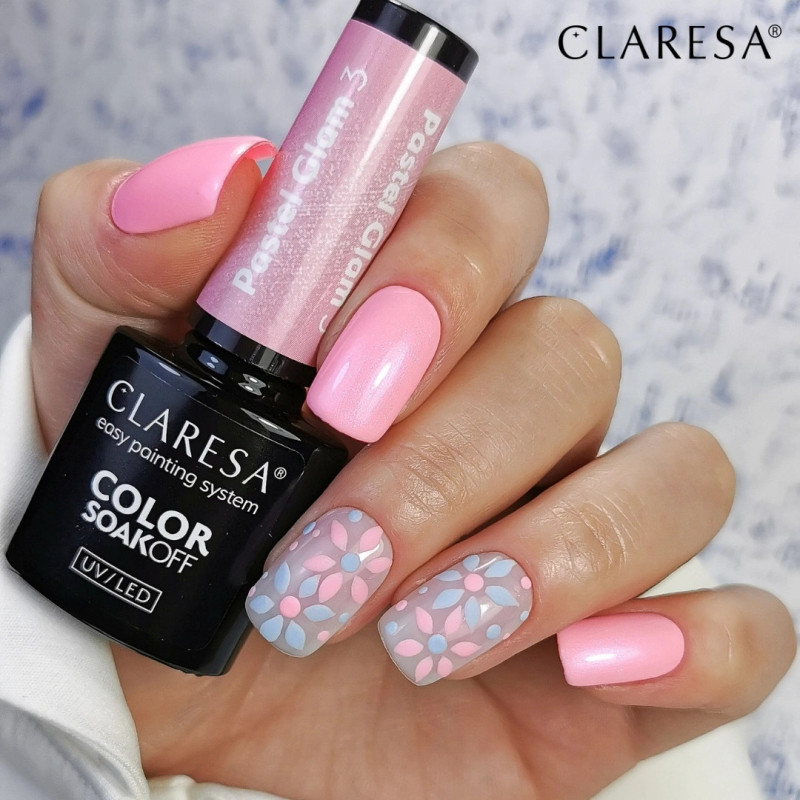 Gel polish – Claresa Pastel Glam 3 – 5 g
