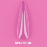 Gel-Nageltips – LunaMoon Stiletto XL – 500 Stk