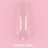 Gel-Nageltips – LunaMoon Coffin Long – 500 Stk