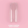 Gel-Nageltips – LunaMoon Coffin Long (Half Cover) – 500 Stk