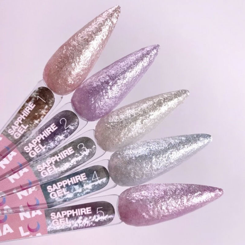 Гель-краска для ногтей – LUNAMOON Sapphire Gel Nr 2 – 5 ml