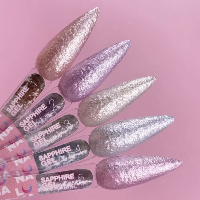 Гель-краска для ногтей – LUNAMOON Sapphire Gel Nr 2 – 5 ml