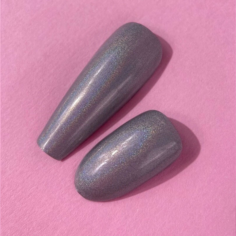 Гель-краска для ногтей – LUNAMOON Holographic Metallic Gel – 5 ml