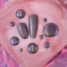 Гель-краска для ногтей – LUNAMOON Holographic Metallic Gel – 5 ml