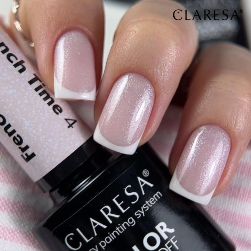 Gel polish – Claresa French Time No. 4 – 5 ml