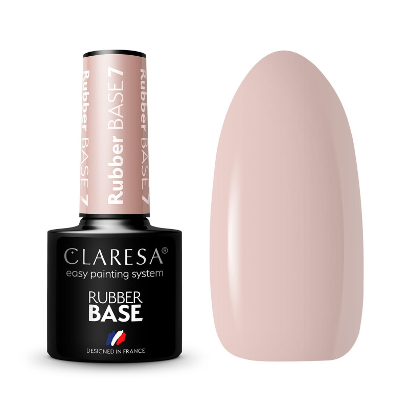 Rubber Base 7 Claresa, 5 ml