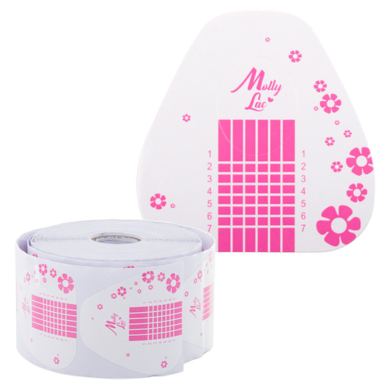 Nail form MollyLac, 500 pcs