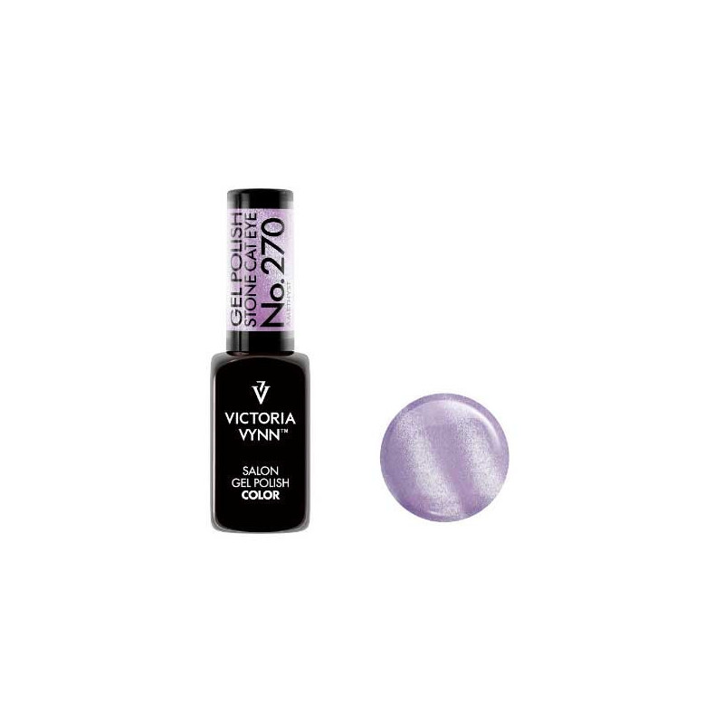 Victoria Vynn Gel Polish Stone Cat Eye, Amethyst, 270 - 8 ml