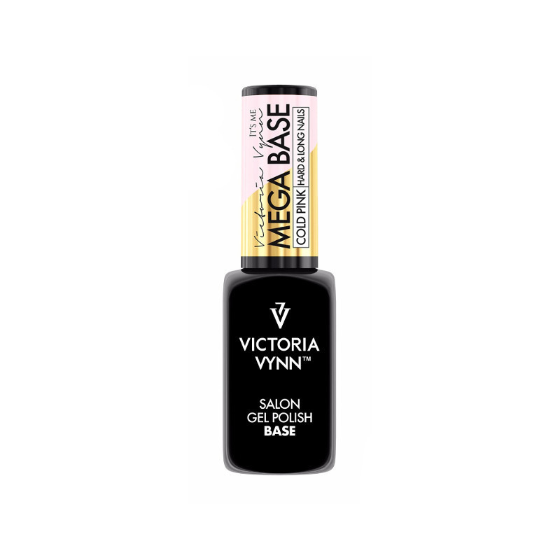 MEGA BASE HARD & LONG NAILS VICTORIA VYNN 8 ml - COLD PINK