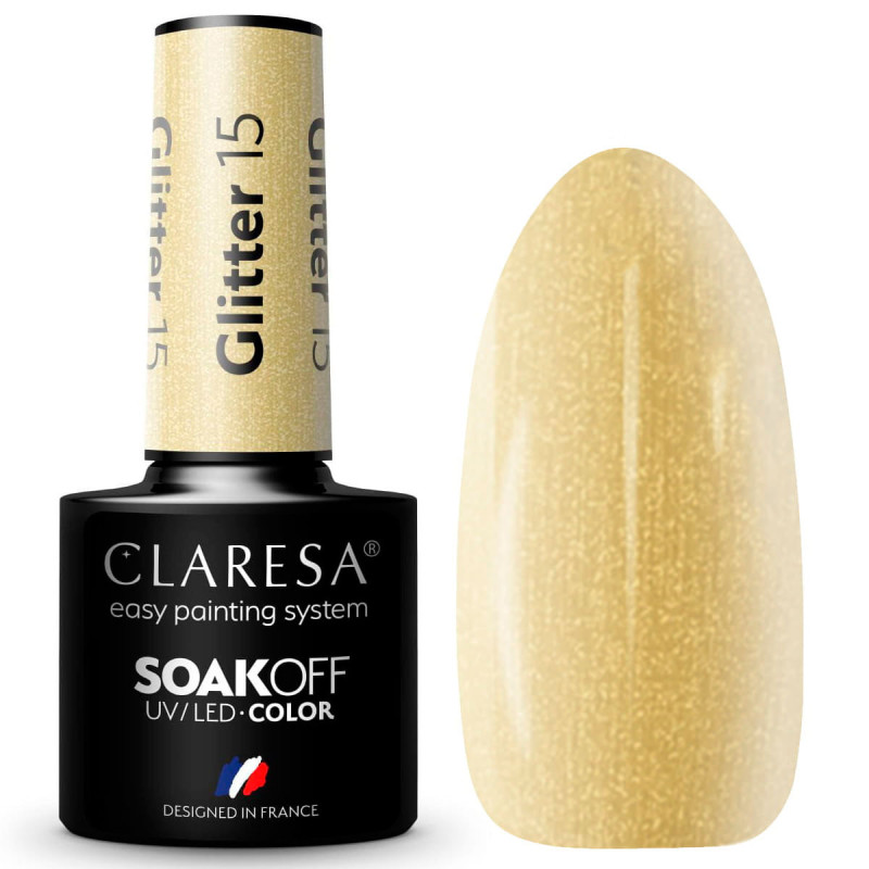 Claresa Glitter № 15, 5 ml