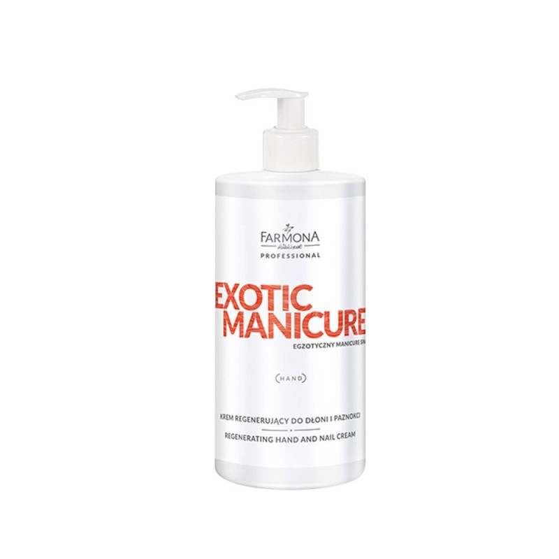Regenerating Hand And Nail Cream Farmona EXOTIC MANICURE 500ml