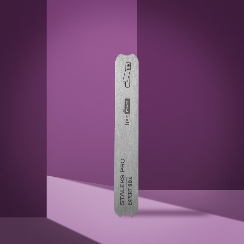 STALEKS NAIL FILE METAL STRAIGHT (BASE) EXPERT MBE-20s
