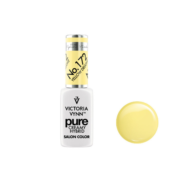 VICTORIA VYNN PURE CREAMY HYBRID 172 Yellow Delight - 8 ml
