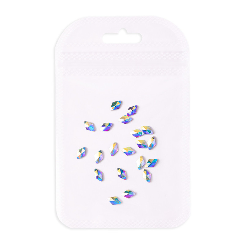 Nail crystals 3D 20 pcs Nr 4
